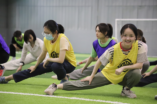 青年齊匯聚 后沙峪飛盤活動